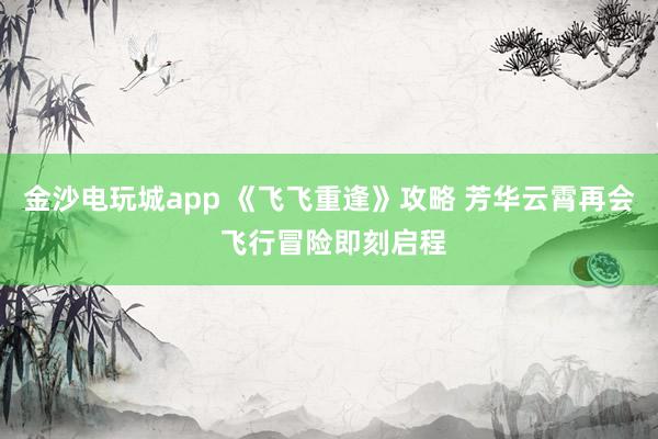 金沙电玩城app 《飞飞重逢》攻略 芳华云霄再会 飞行冒险即刻启程