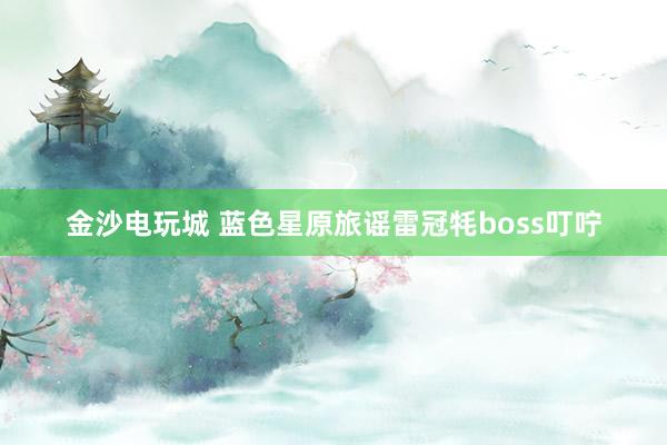 金沙电玩城 蓝色星原旅谣雷冠牦boss叮咛