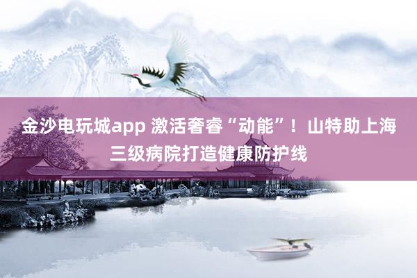 金沙电玩城app 激活奢睿“动能”！山特助上海三级病院打造健康防护线